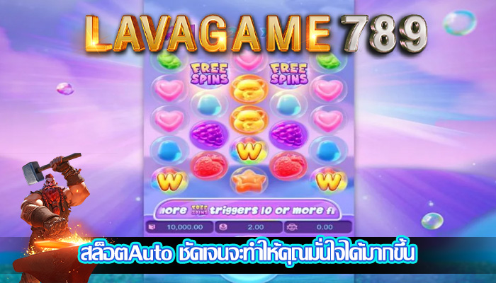 สล็อตAuto ชัดเจนจะทำให้คุณมั่นใจได้มากขึ้น