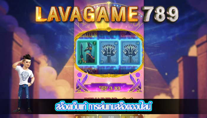 สล็อตเว็บแท้ การเล่นเกมสล็อตออนไลน์