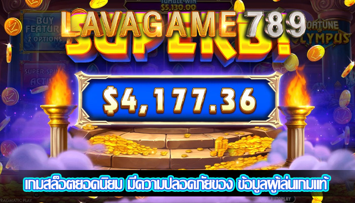 เกมสล็อตยอดนิยม มีความปลอดภัยของ ข้อมูลผู้เล่นเกมแท้
