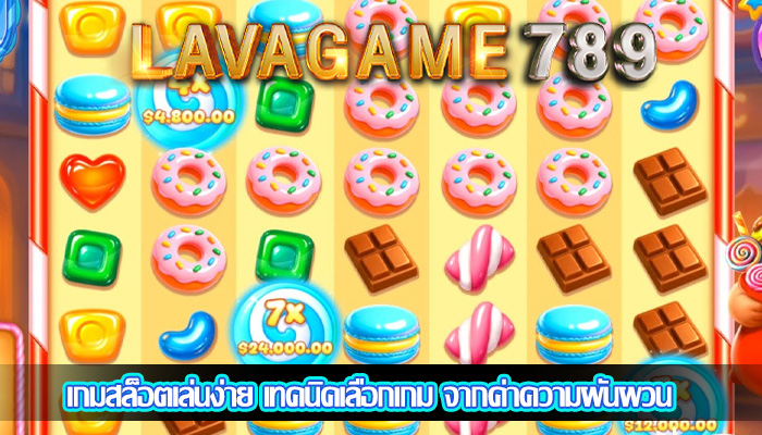 เกมสล็อตเล่นง่าย เทคนิคเลือกเกม จากค่าความผันผวน